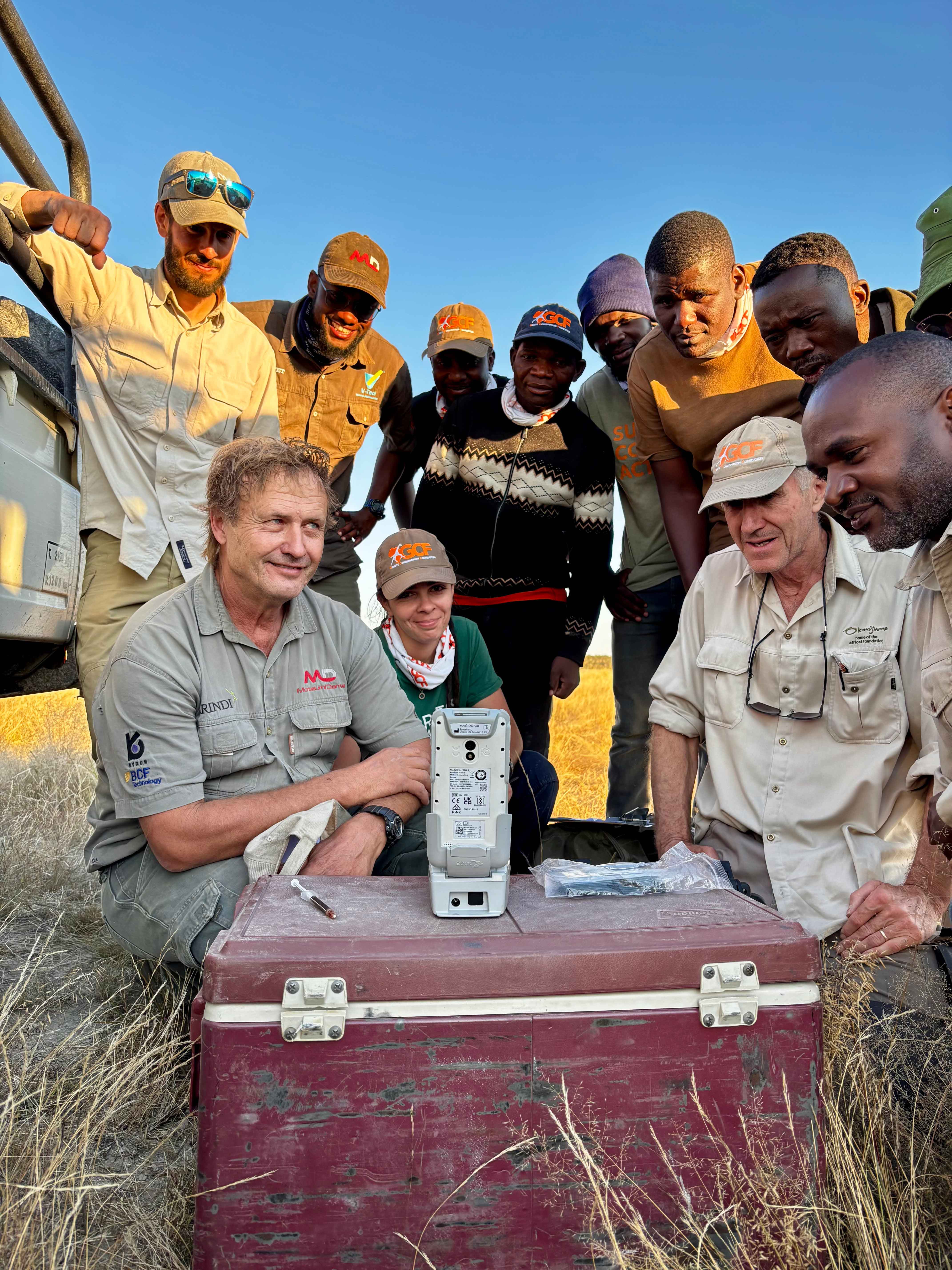 Giraffe Conservation Foundation uses epoc Blood Gas Analyser